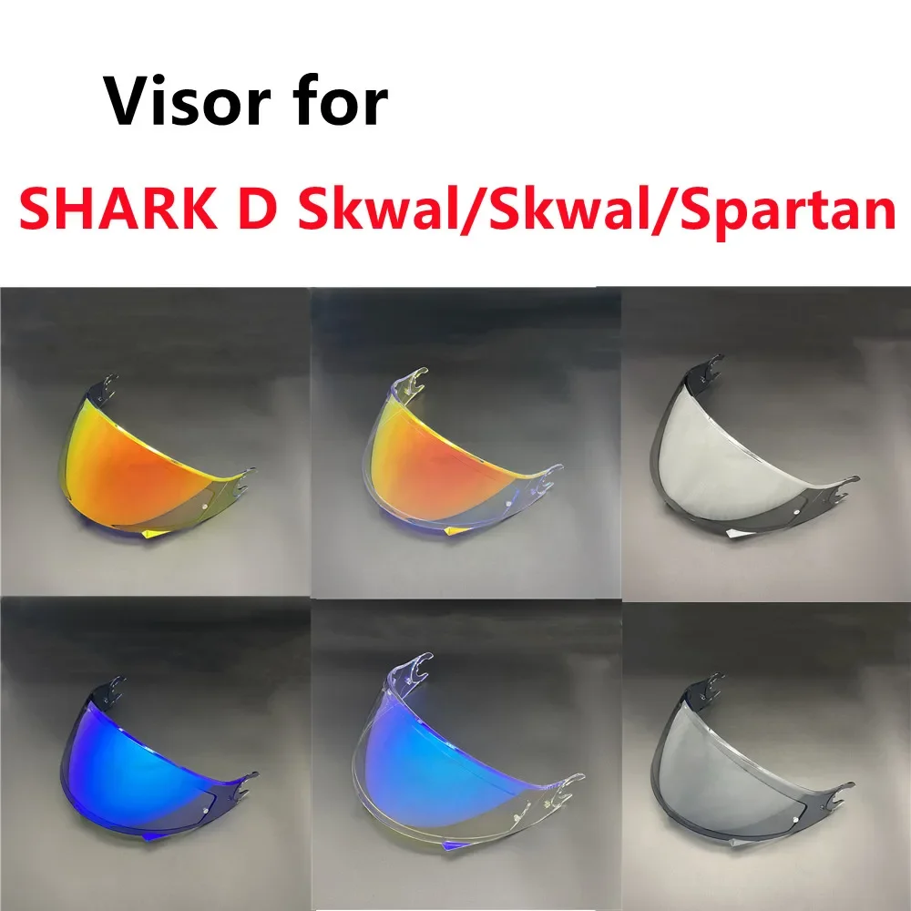 D-Skwal Faceshield Per Shark Skwal/Spartan/D Skwal 2 Capacete De Moto Visera Lens Shield Visor Cascos Accessori Sunshield