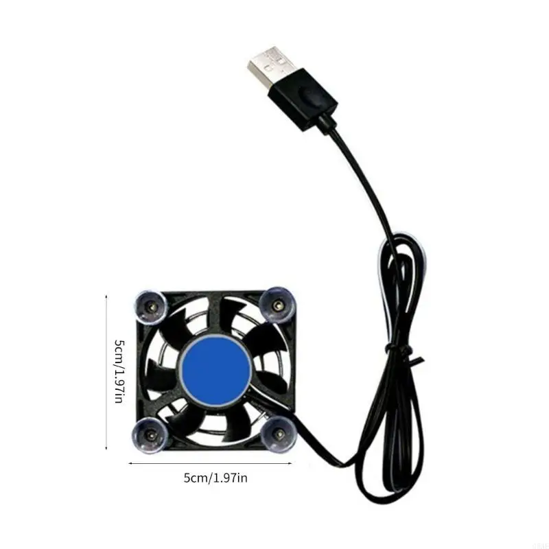 C5AE Phone USB 냉각 팬 태블릿 휴대용 쿨러 컨트롤러 흡입 컵 태블릿 용 빠른 라디에이터 전화 패드