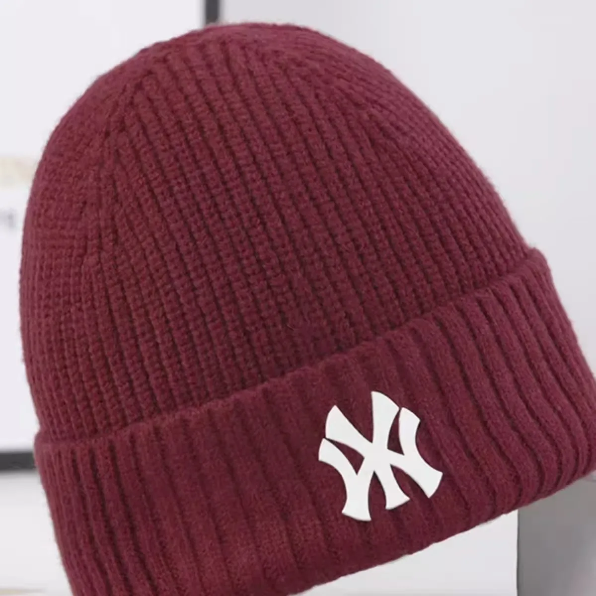 Knitted Pullover Hat Letter Warm Hip Hop Couple Men and Women Autumn and Winter