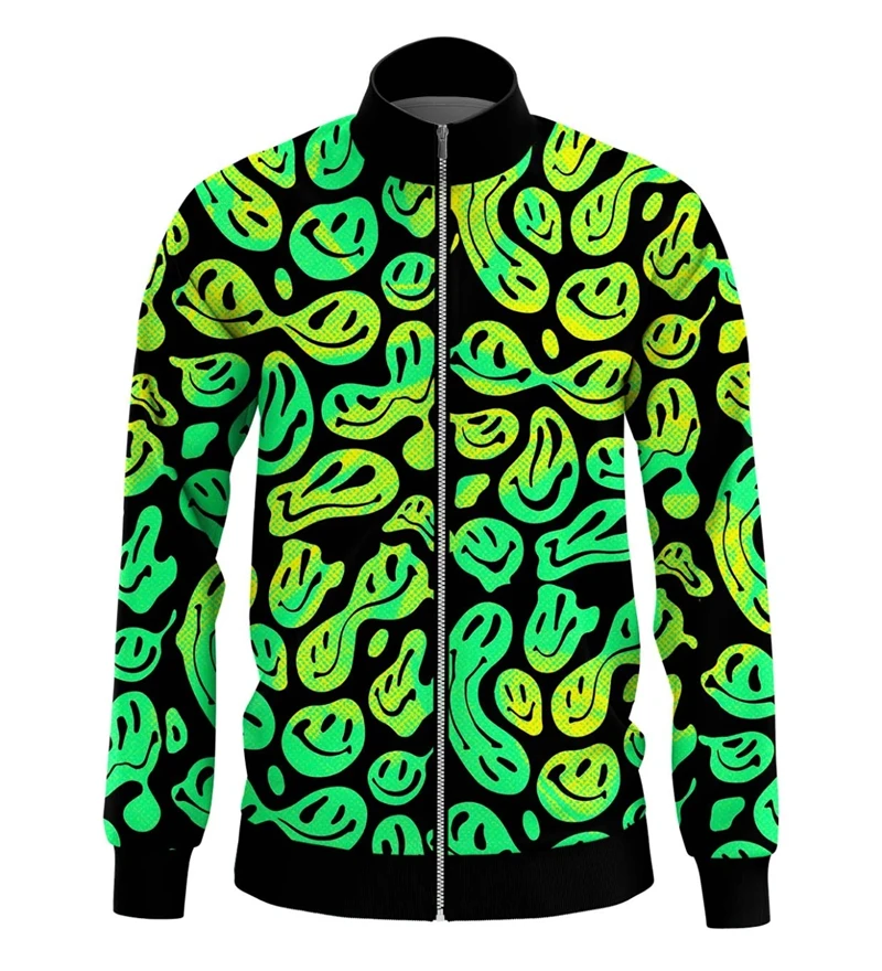 

Puzzle Print Zipper Hoodies Sweatshirts 3D Printed Jackets For Men Women Clothing Casual Fashion Trendy Unisex Coat Men's Jacket