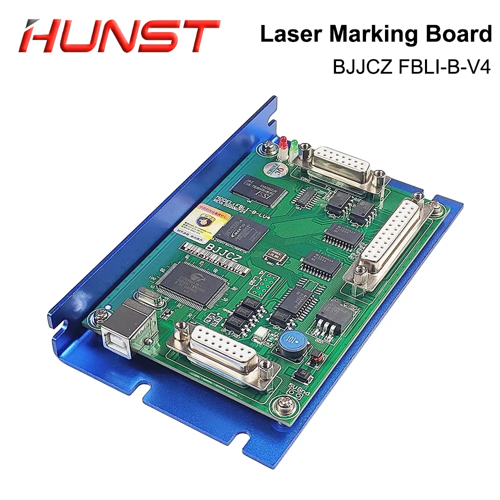 Laser Engraving Controller HUNST BJJCZ Laser Controller Original Card JCZ Control Board FBLI-B-LV4 Ezcad For IPG Raycus JPT MAX Fiber Marking Machine