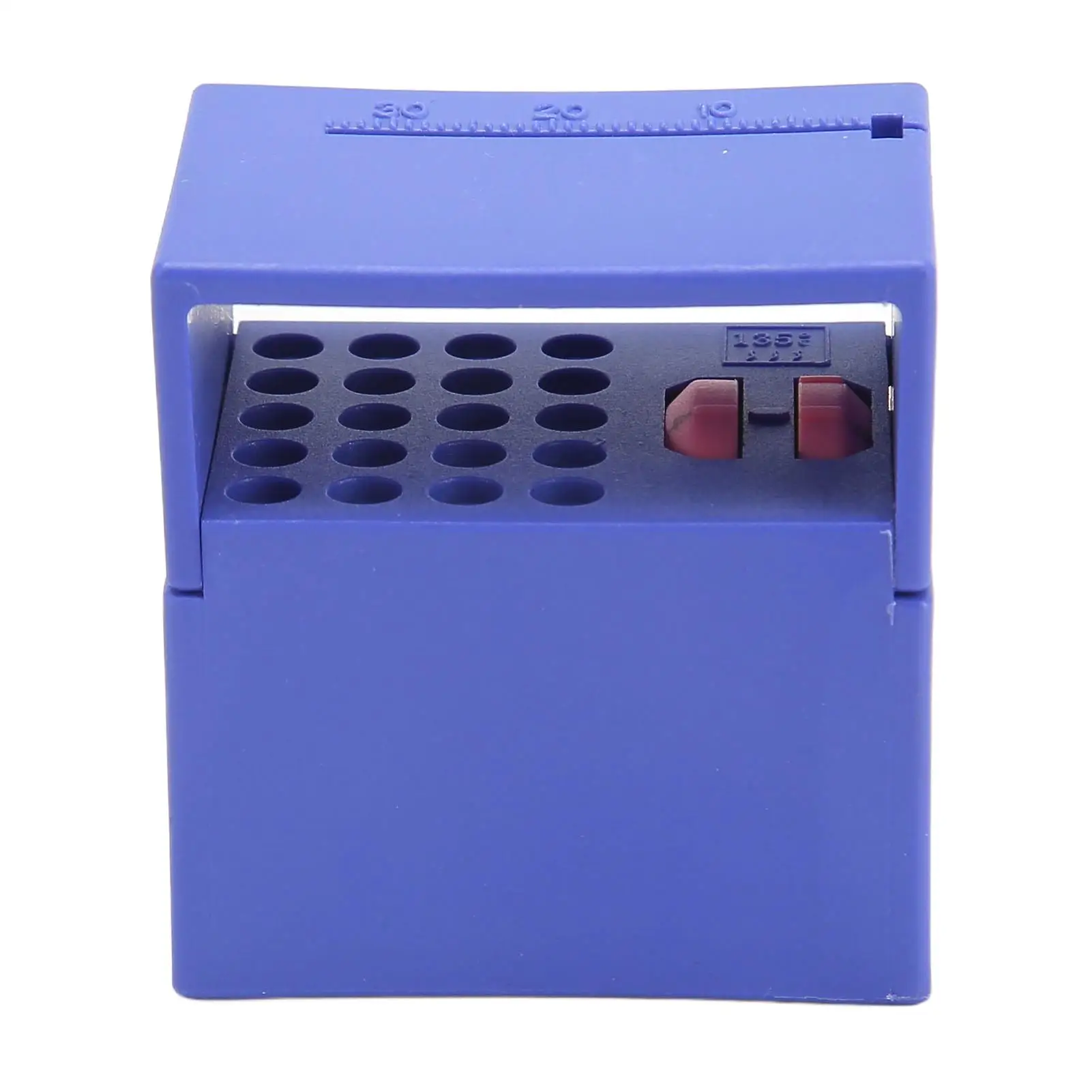 

Professional Dental Bur Holder with Measuring Scale - Autoclavable Endodontic File Cleaning Box