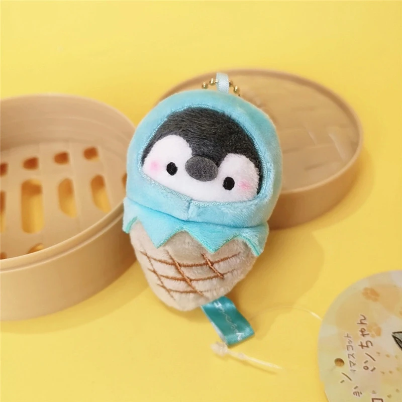 ぬいぐるみ　ペンギン　キーホルダー クリエイティブなペンギンぬいぐるみキーホルダー,バッグ用漫画