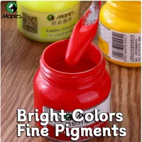 5 Bottles Marie's Fabric Paint Set 50ml/1.69oz,Bright Colors,Quick-Drying,Suitable for Clothes,Canvas Bag,Great for Adults 2