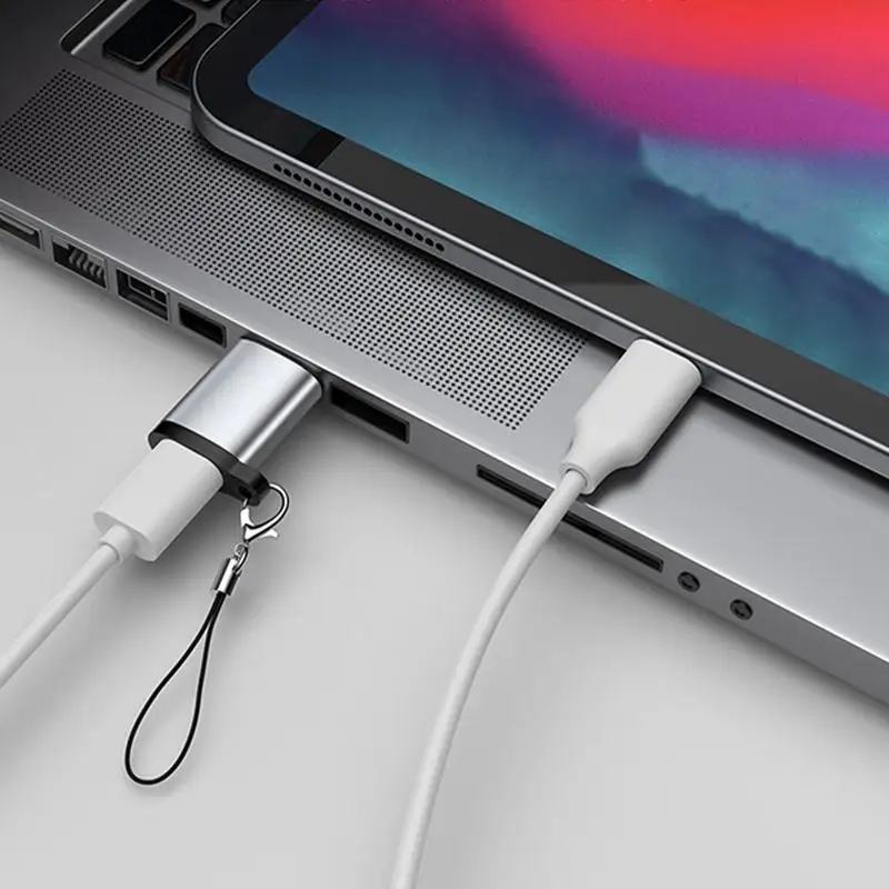 USB C Adapter Portable USB 3.0 Adapter High-Speed Data Transfer Male To Female Type-C Connector For Mobile Phones Laptops