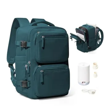 Small Vacpack Backpack with Vacuum Seal Backpack Travel Air Back Backpacks with Pump Travel Backpacks Compression Bag Men Carry 1