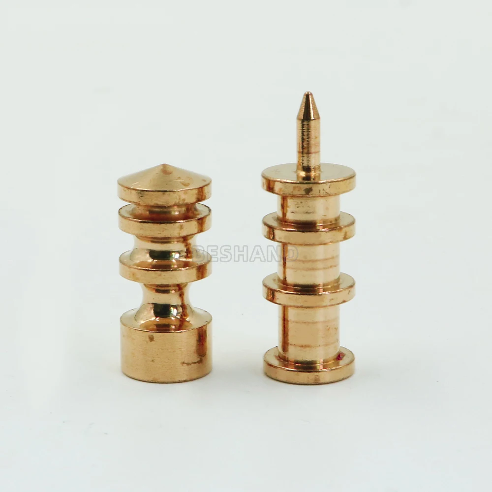 Leather iron Electric Edge Creaser Tool Optional Brass Tips Accessories M5 Thread for Leather Craft Creasing Scoring Folder