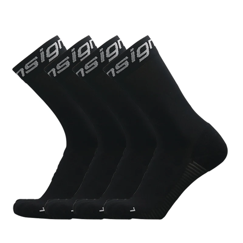 4 pairs New Cycling Socks Top Quality Professional Brand Sport Socks Breathable Bicycle Sock Outdoor Racing Big Size Men Women