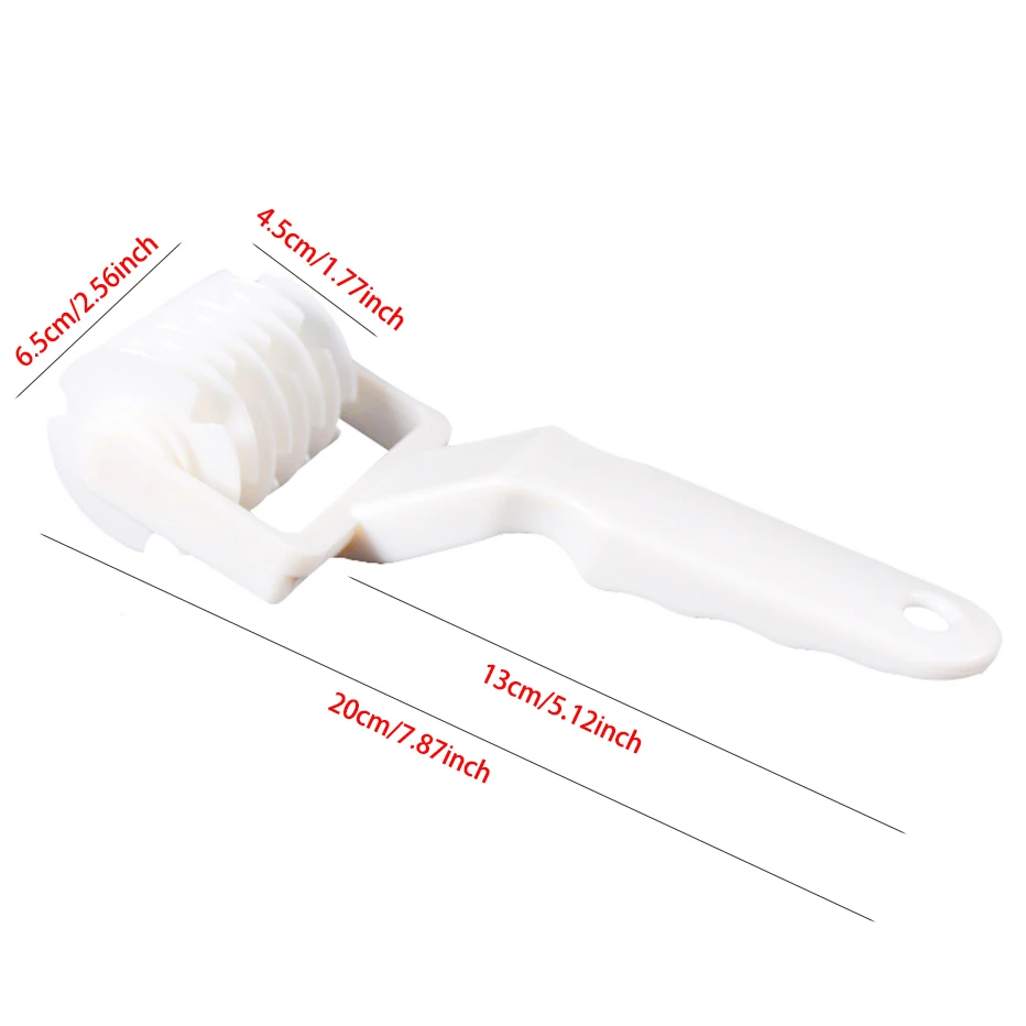 Description Picture 2 of itemMOONBIFFY Reusable Dough Lattice Roller Cutter Pull for Pizza Pastry Cutter Pie Craft Net Wheel Knife Baking Tool Bakeware