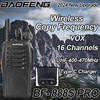 2PCS Baofeng BF-888S Pro Walkie Talkie Long Range Wireless Copy Frequency Type-C Portable 5W 16CH UHF400-470MHz Ham 2Way Radio 2
