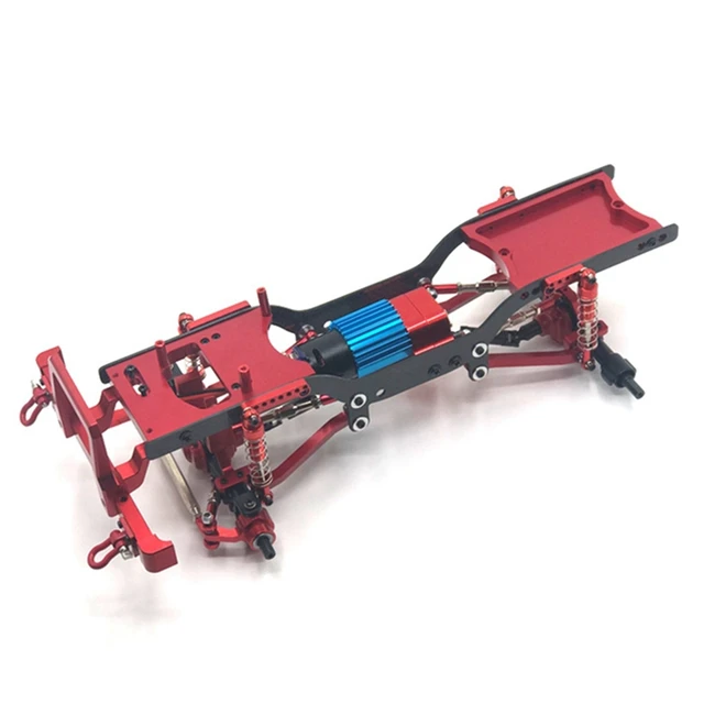 Metal Assembled Body Chassis Frame for MN D90 D99 MN99S MN-90 1/12 RC Car Upgrade Parts