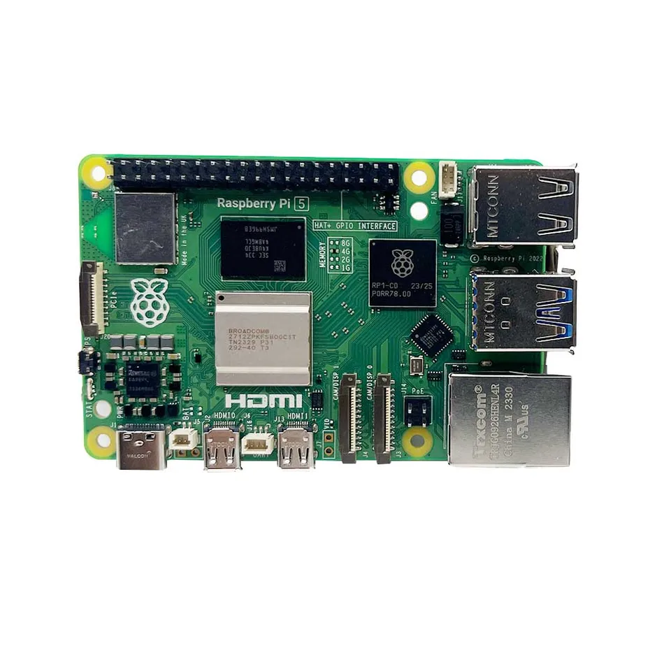 ミニPC Raspberry Pi 5 (16GB) Raspberry Pi5 8GB 16GB Kit Laptop MIni PC Computer,2.4GHz 64bit