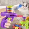Mini Carrot Flying Disc Launcher Toy Gun Eva Battle Outdoor Multi Person Sports Soft Bullet Gun Safety Carrot Flying Saucer Gun 1