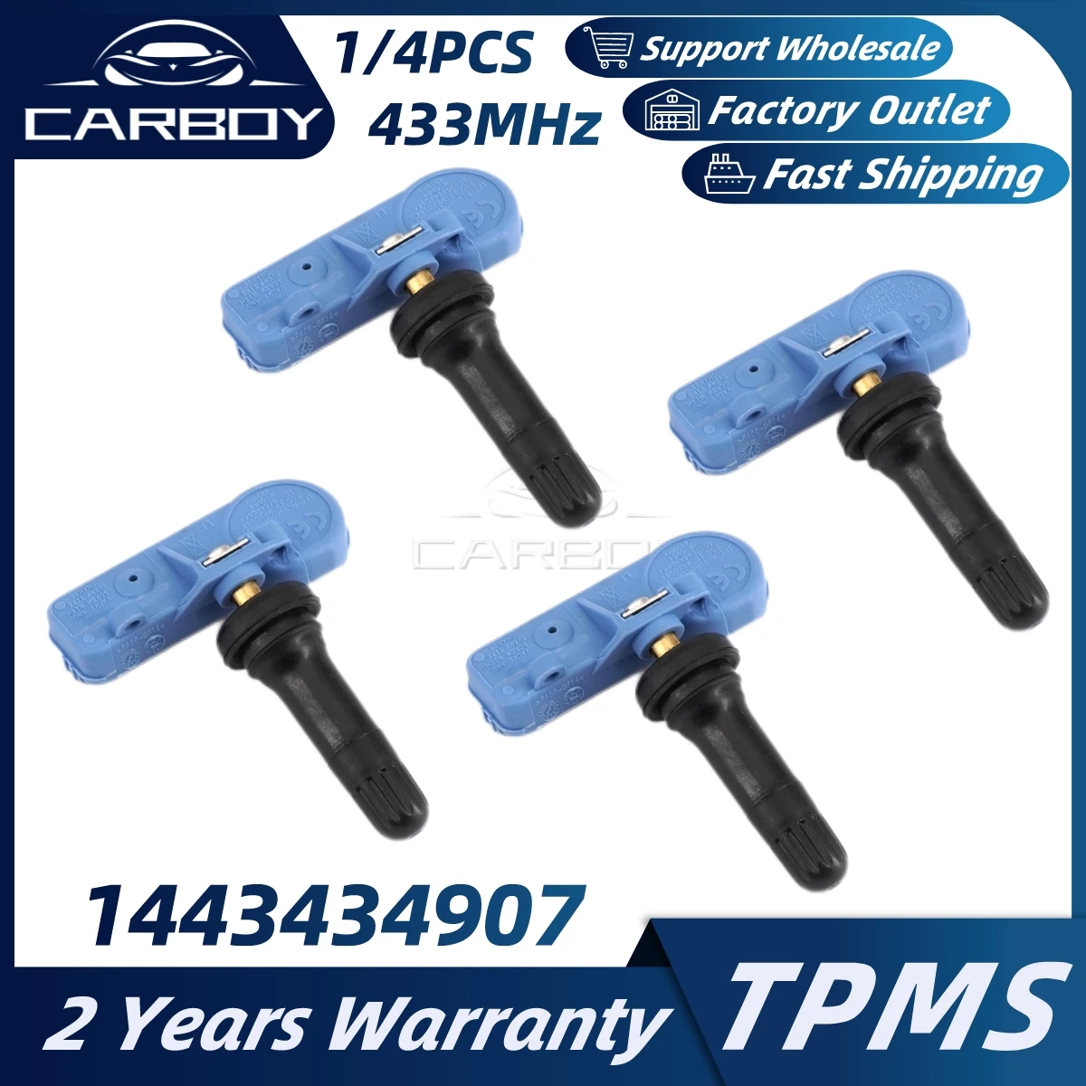 1443434907 2011DJ8098 TPMS Sensor For Cadillac Escalade SRX Chevrolet Aveo Cruze Cobalt Captiva GMC Sierra Hummer Opel Vauxhall