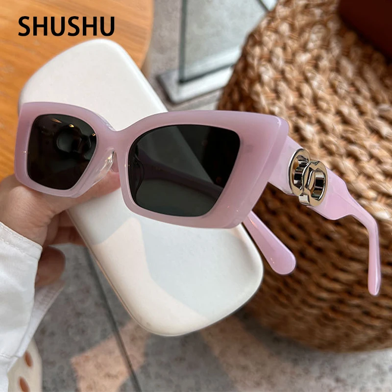 

A90 2023 New Fashion Women's Cat Eyes Premium Sunglasses Retro Fashion Brand Design Sun Shade Sun Glasses UV400