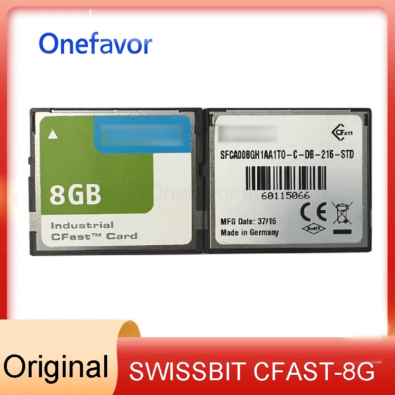 Carte CFAST Industrielle Swissbit 8GB - Réf. SFCA008GH1AO1TO-I-DB-216-BR2