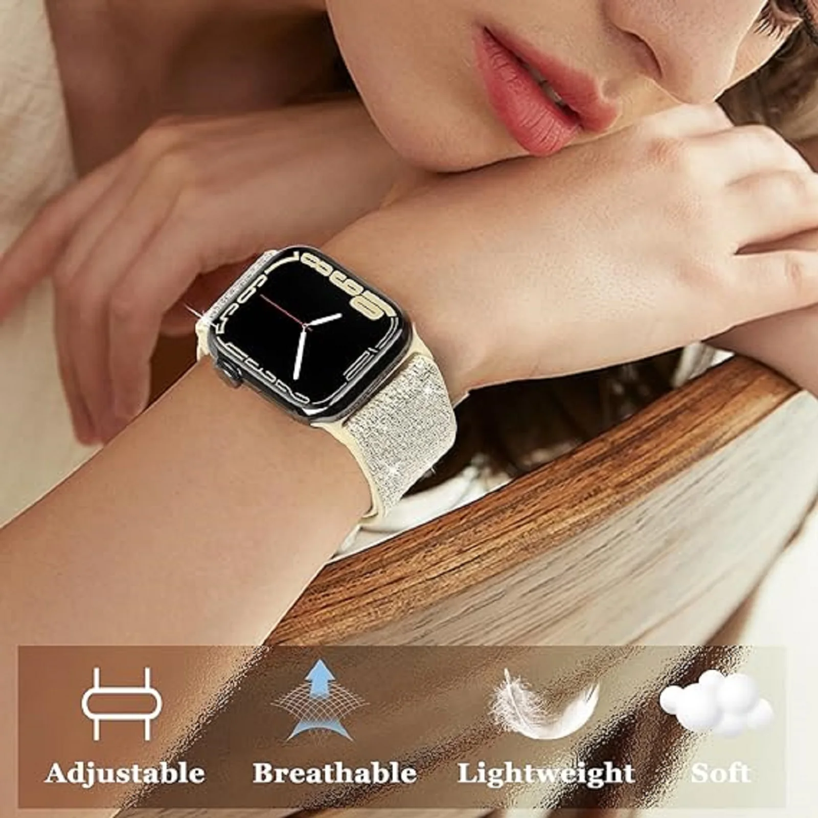 Adjustable Elastic Nylon Solo Loop Bracelet
