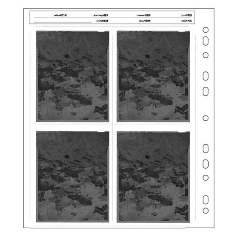 120 Negative Sleeves 135 Film Negative Storage 45 Page Preserver