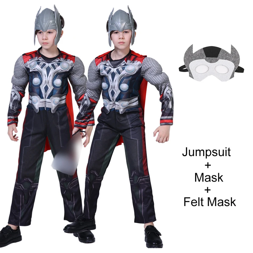 Déguisement Marvel Enfant Garçon Ant Man Muscle Rouge - Taille 110-140cm -  Costume et Masque Inclus