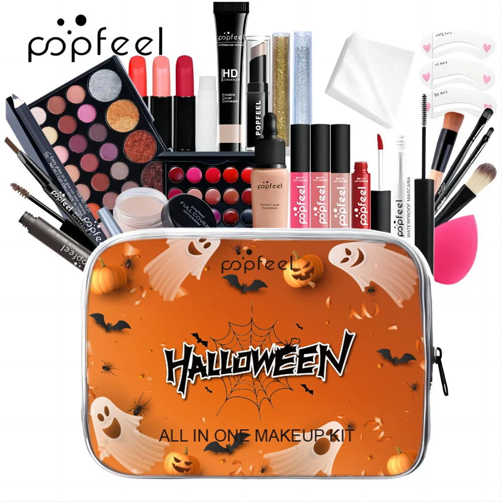POPFEEL All In One Makeup Kit, Makeup Gift Set, Makeup Kit for Women Full Kit, Eyeshadow Palette, Halloween Gift For Girls Teens 5