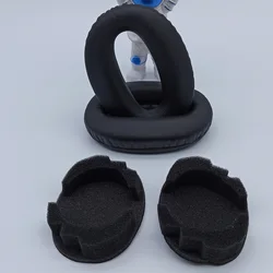 High-Quality Foam Ear Pads Cushions with Buckle (WH-1000XM2 black)