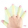 1Pair Unisex Frog Type Silicone Girdles Swimming Hand Fins Finger Webbed Gloves Paddle Water Sports frog claw Swimming Equipment 5