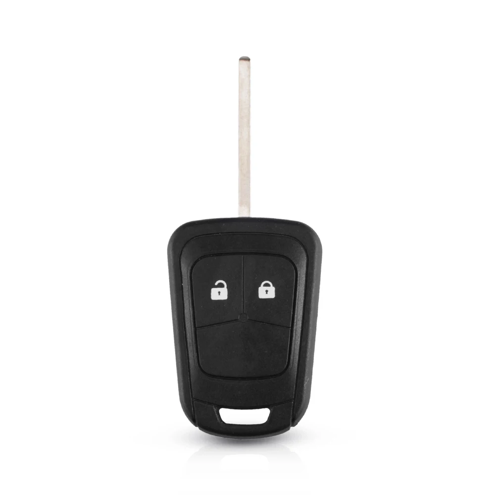 KEYYOU-carcasa de llave remota de 2/3 botones para Chevrolet Camaro, Sonic Cruze Malibu Volt Spark Equinox, accesorios para coche