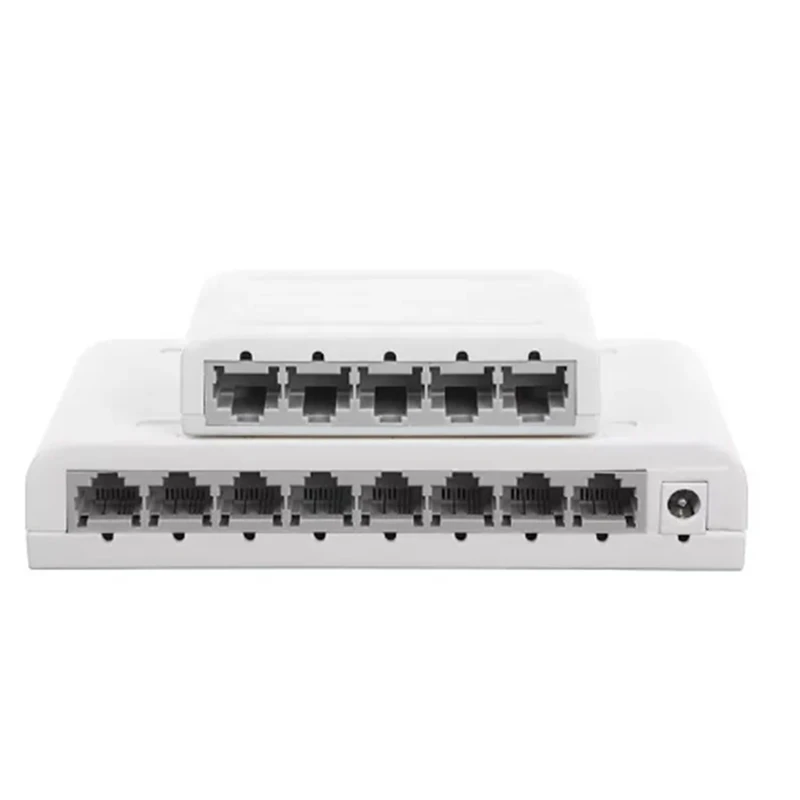 

Коммутатор данных, сетевой концентратор, настольный разветвитель Ethernet, бесшумные экранированные Порты Plug & Play