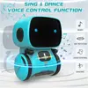 Emo Robot Intelligent Robots Russian & English & Spanish Version Voice & Touch control Toys Interactive Educational Children's G 1