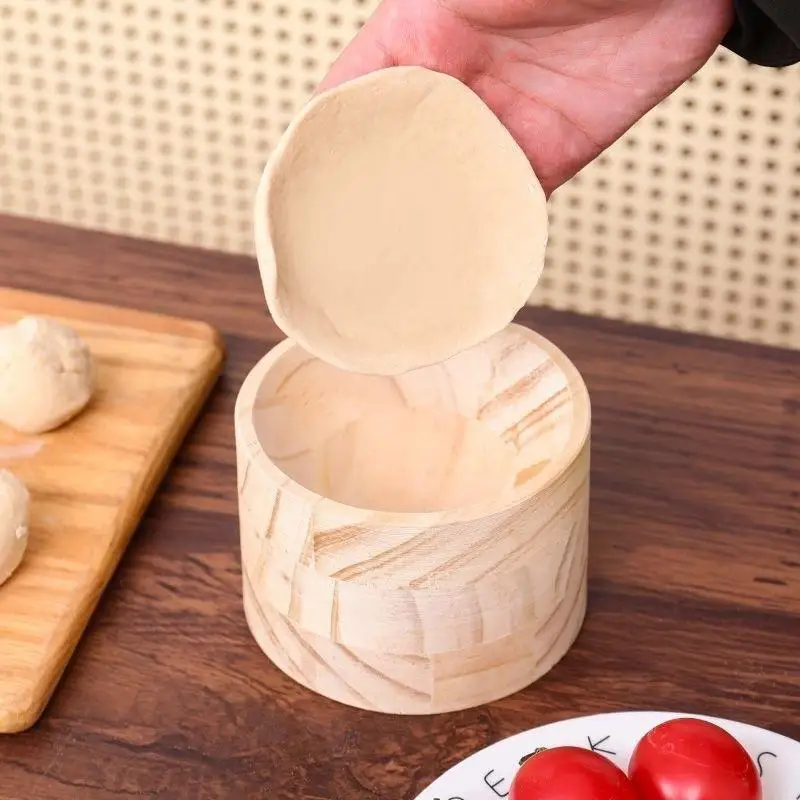 Holz Knödel Maker Presse Werkzeug Holz Form Und Ball Manuelle Teig Haut Presser Hand Pie Roll Werkzeug Schnelle Knödel Wrapper Maker – Detail 3