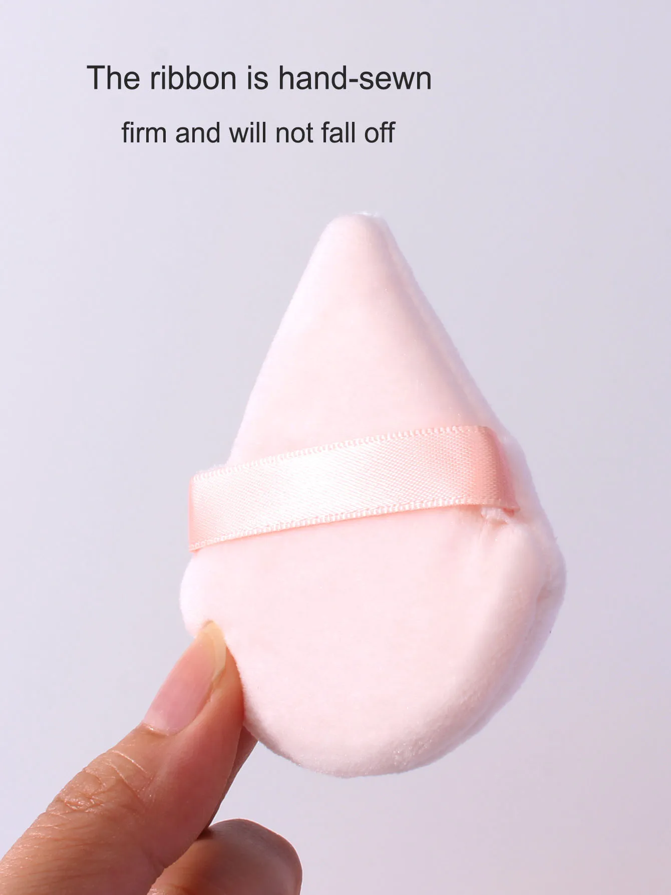 Easy to Use and Not Easy to Slip Off Cosmetics Makeup Tools & Accessories Pink Sponge for Makeup With Free Shipping 10pcs Puff 6