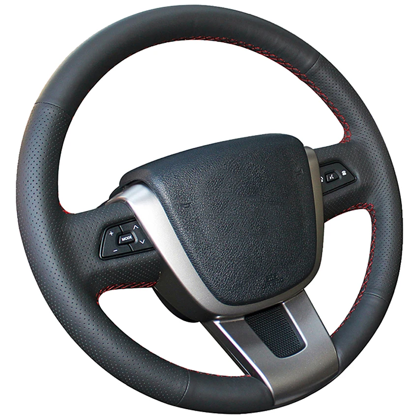 

Black Genuine Leather Hand-Stitched Car Steering Wheel Cover For Geely SX7 EX7 EX8 GX7 Emgrand X7 X8