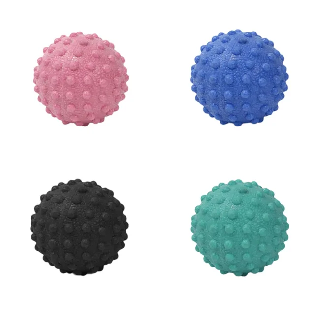 1pc TPE Fascia Massage Ball Yoga Ball Muscle Soothing Roller Shoulder, Neck, Waist and Leg Massager Fitness Relaxation Products 2
