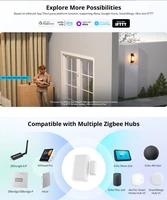 SONOFF SNZB-04P Zigbee Door Window Sensor Home Security Alarm Sensor Local Smart Scene Works with Smartthings Alexa Google Home - Image 6