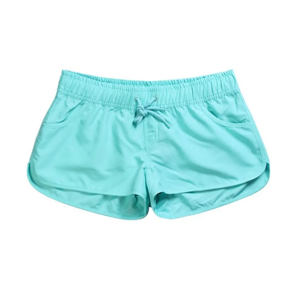 Sports Fitness Super Shorts Women's Invisible Open Crotch Outdoor Sex Beach Pants Casual Quick Drying Medium Waist Loose Shorts