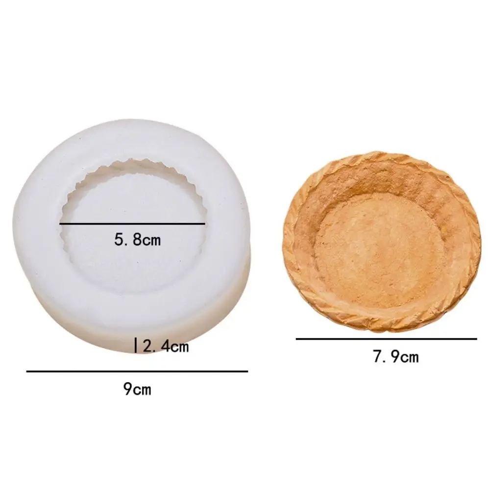 Description Picture 4 of itemEgg Tart Silicone Mold Scented Candle Aroma Plaster Mousse Pastry Baking Tool Cake Decoration Birthday Christmas Gift Silica