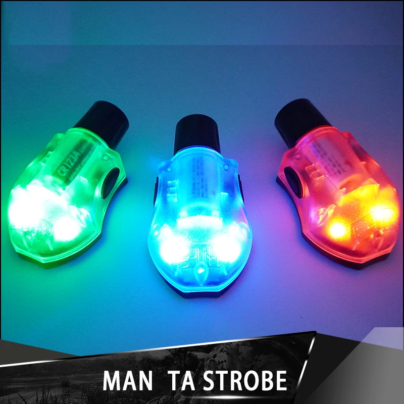 ELEMENT Helmet Light Strobe Version Tactical Waterproof Survival Light Infrared Band Magic Red Green Blue Strobe