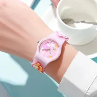 Sanrio Hello Kitty Kuromi mélodie montre pour enfants montre d'étudiant mignonne adaptée aux cadeaux d'anniversaire pour garçons et filles 6