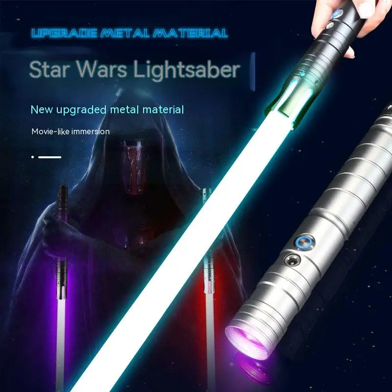 Darksaber-RGB Laser Espada, Metal Hilt, Dark Sword, Heavy Dueling  Lightsaber, 12 Cor Mudar Som Fontes Brinquedos, 10Set - AliExpress