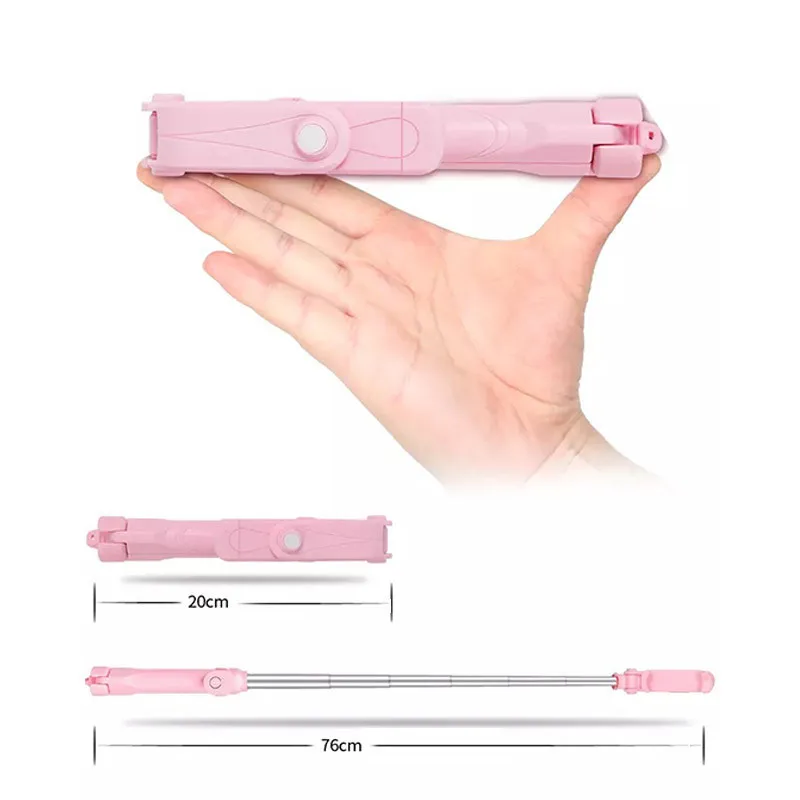 Selfie Stick Tripod Selfie Stick Sports Camera Selfie Stick Cell Phone Selfie Stick Smartphone Selfie Stick Phone Selfie Tripod Bluetooth Selfie Stick Roreta 3 in 1 Wireless Foldable Mini Tripod Expandable Monopod with Remote Control for iPhone IOS Android