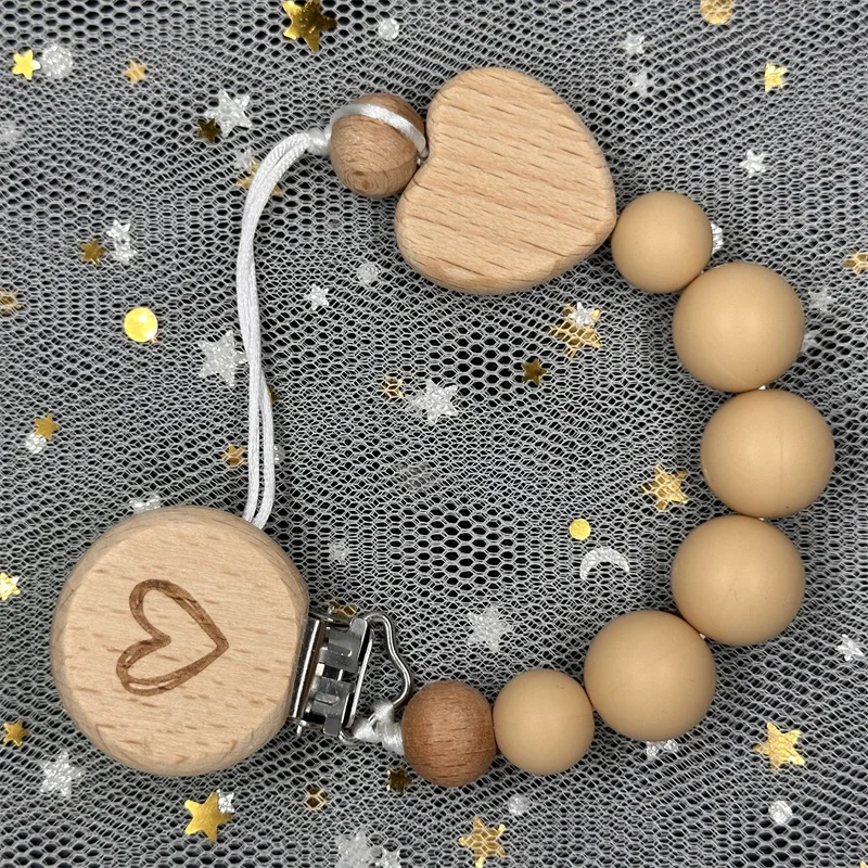 Custom pacifier clip