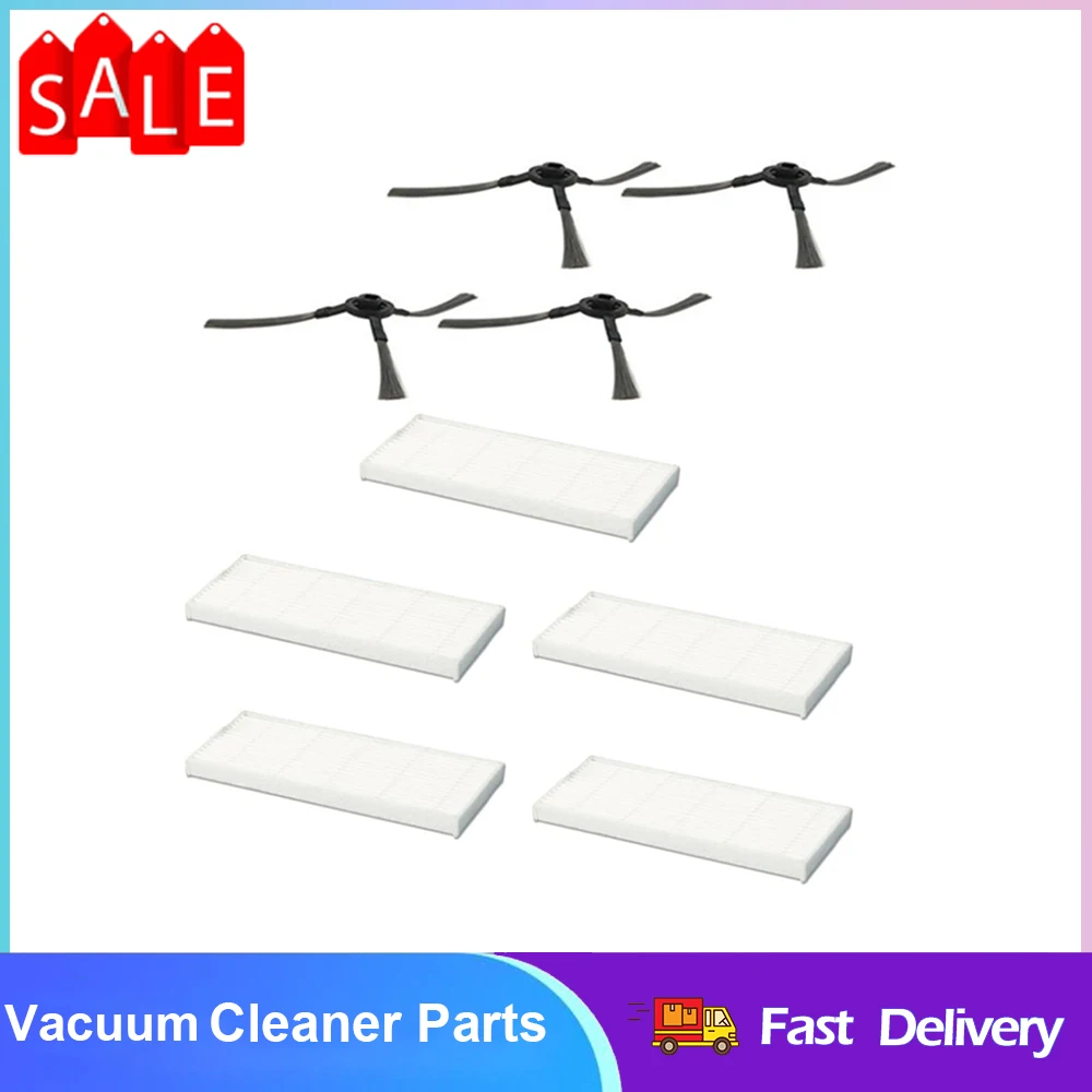

9pcs For Vileda Side Brush Filter Kit For Vileda VRONE 302 VR 102 VR 201 VR 303 Household Vacuum Cleaner Replacement