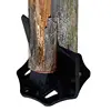 Wood Splitter Wedge Heavy Duty Small Firewood Kindling Splitter Manual Log Splitter for Small Fireplace Wood Stove 2