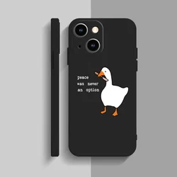 Playful Cartoon Duck Shockproof & Dustproof Soft Phone Case Cover - iPhone 12 (-1)