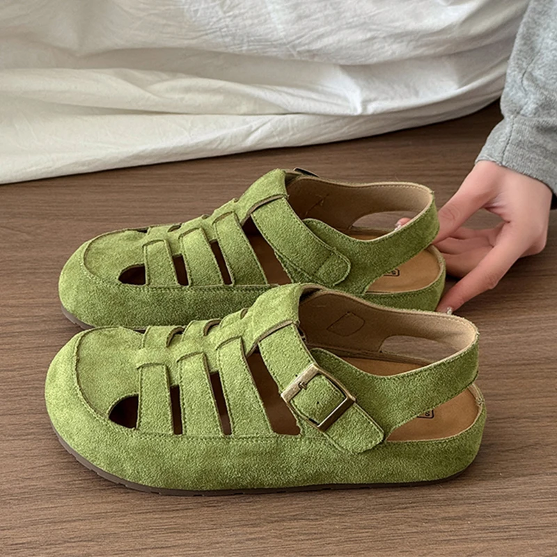 Women Flats Sandals Fashion Hollow Designer Casual Slingback Slippers Summer Flip Flops