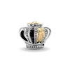 New 925 Sterling Silver The Crown Dangle Charm Bead Fit Original Bracelet Pendant DIY For Women Jewelry Gift 4
