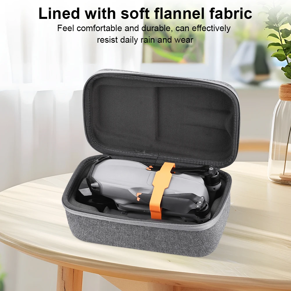 For DJI Air 3S Storage Bag Drone Body Carry Case Box Portable Travel Bag Handbag Grey Handheld Aircraft Storage Box Accessories