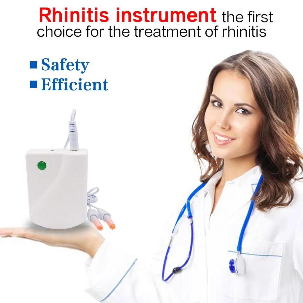 Nose Massager Rhinitis Sinusitis Cure Therapy Machine Bionase Massage Device Laser Treatment Health Care
