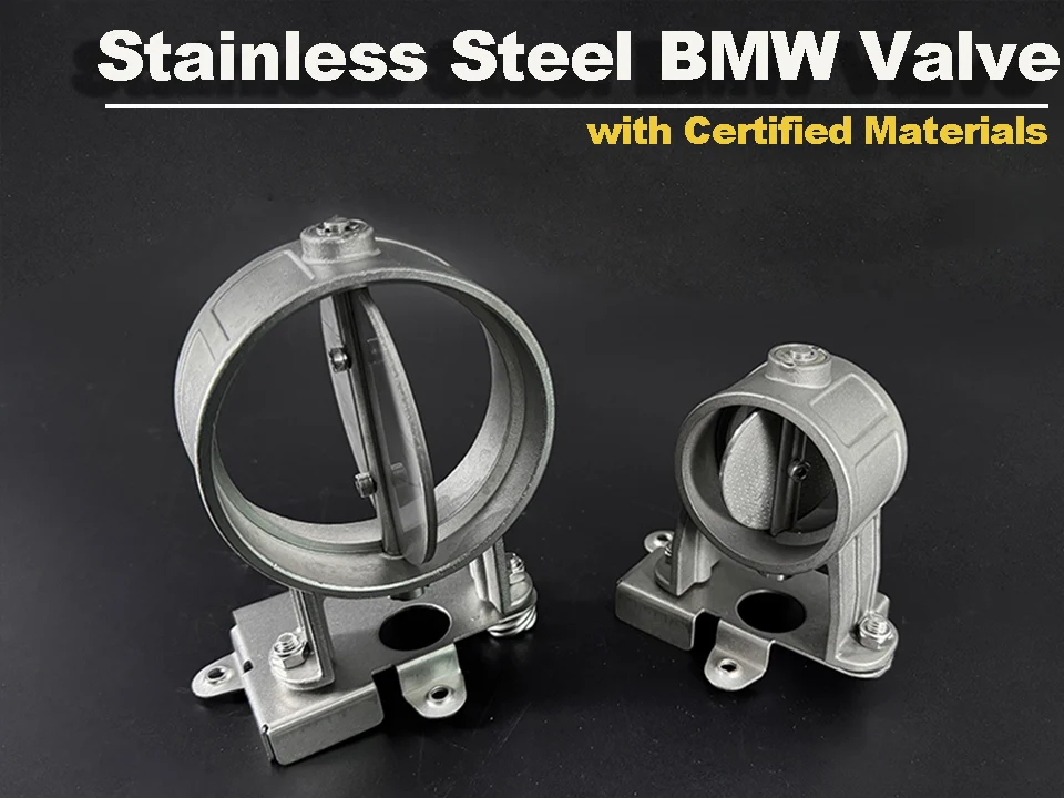 Titan Standard Style 76mm Einzelventil Elektronisch Gesteuerte Auspuffklappe GRS-Ventil für BMW-Modelle – Detail 3