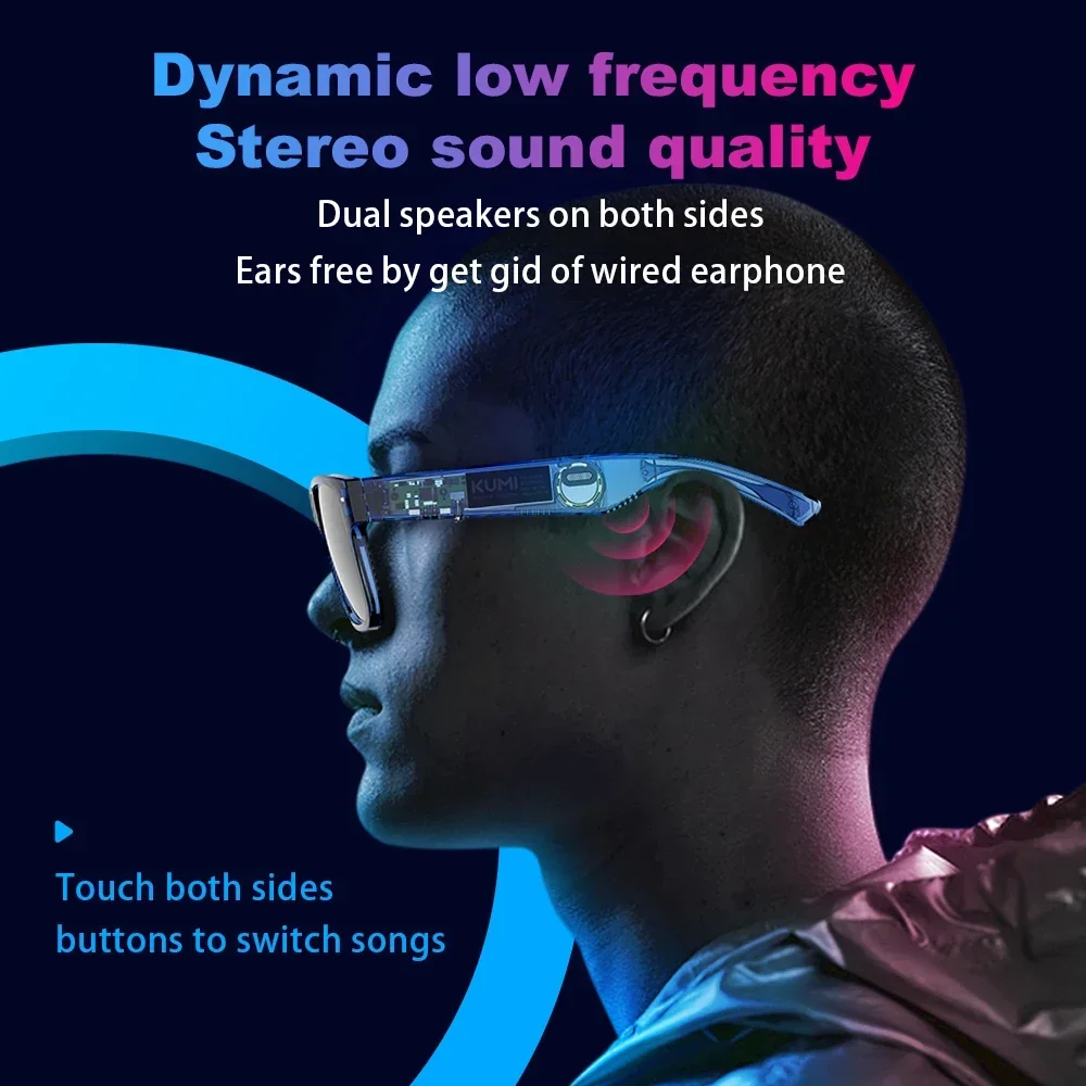 KUMI Meta V1 Smart Glasses Break Audio-visual Imagination